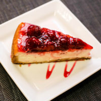 Чизкейк домашний клубничный