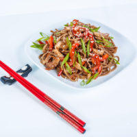 Соба со свининой